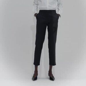 Theory Black Tuxedo Pants Size 4